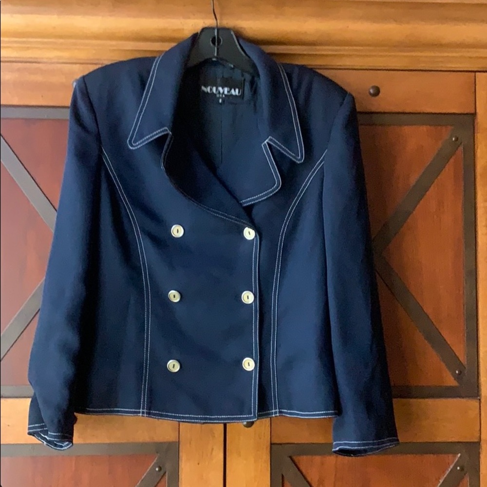 Nouveau Navy Jacket SZ 8
